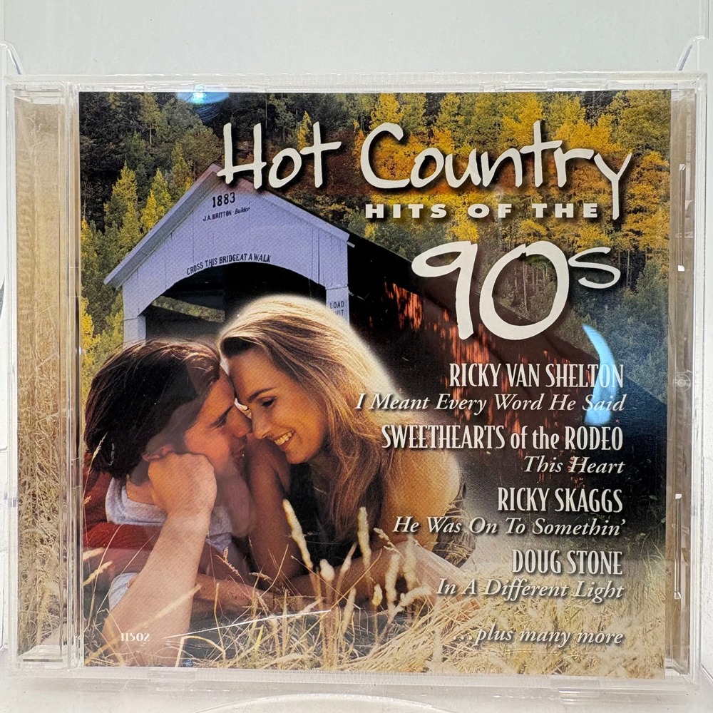 Hot Country Hits of the 90s CD Compilation Willie Nelson Merle Haggard 11502 V.3